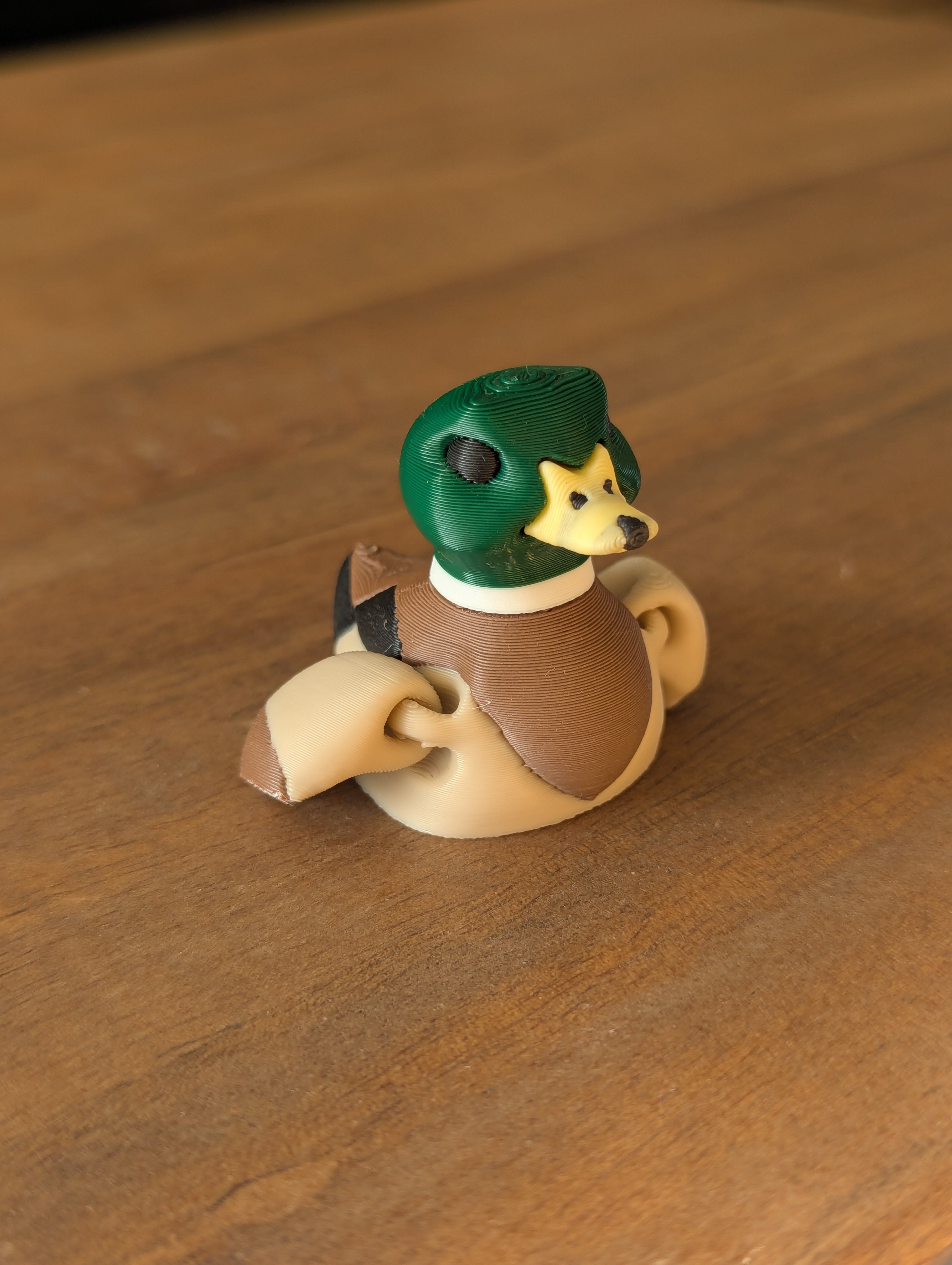Malleable Mallard - Fidget Toy/Keychain