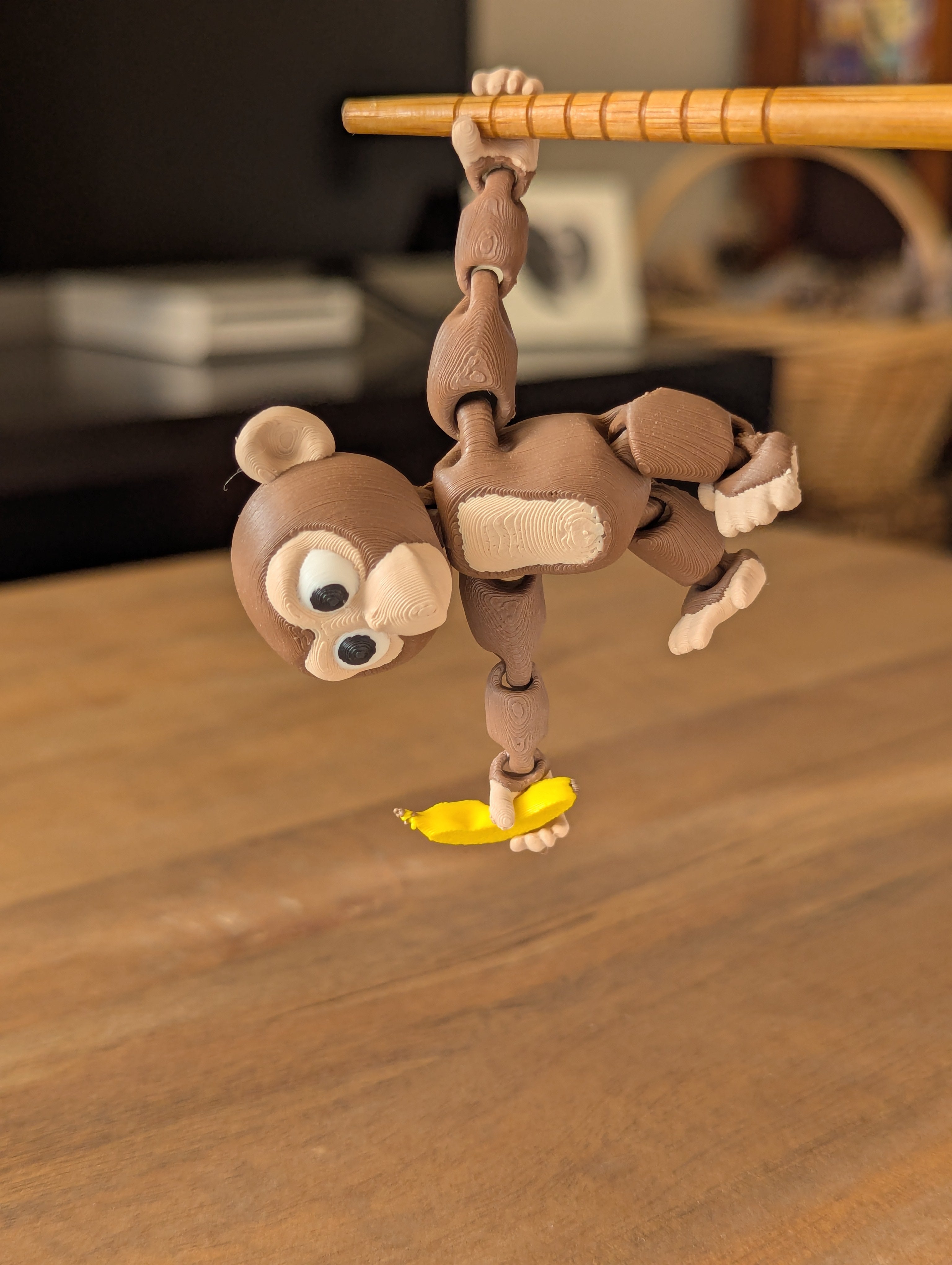 Chaining Chimp - Fidget Toy/Keychain/Magnet