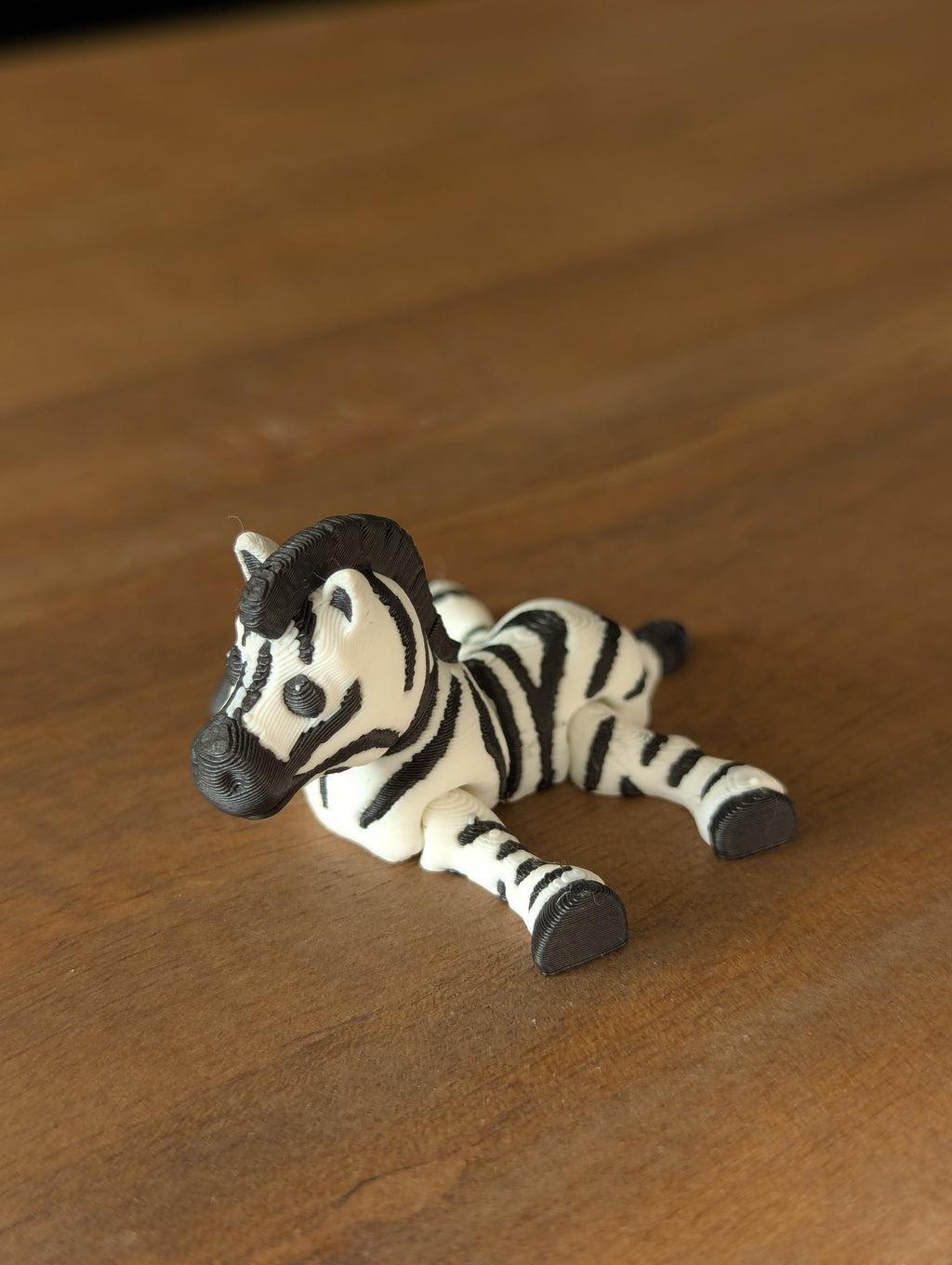Zany Zebra - Articulating Fidget Toy/Keychain